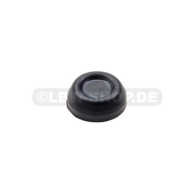 Push Button Rubber Cap Black Zepro 