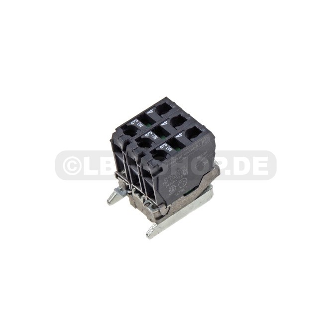 Contact Block with Holder 3xNO 