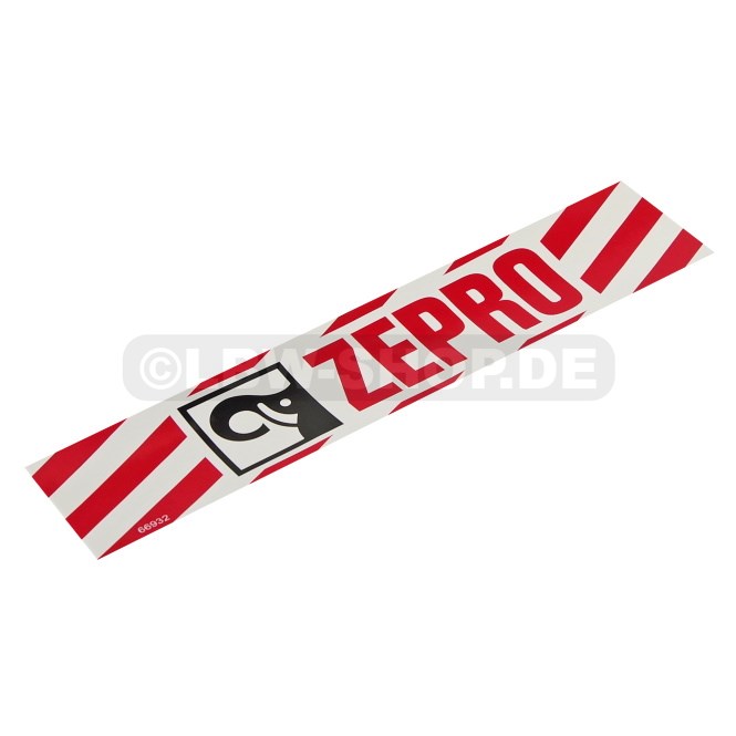 Sign Label ZEPRO 280x60mm 