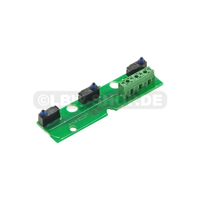 Printed Circuit Board 3-BTN Remote Control H1 Zepro 