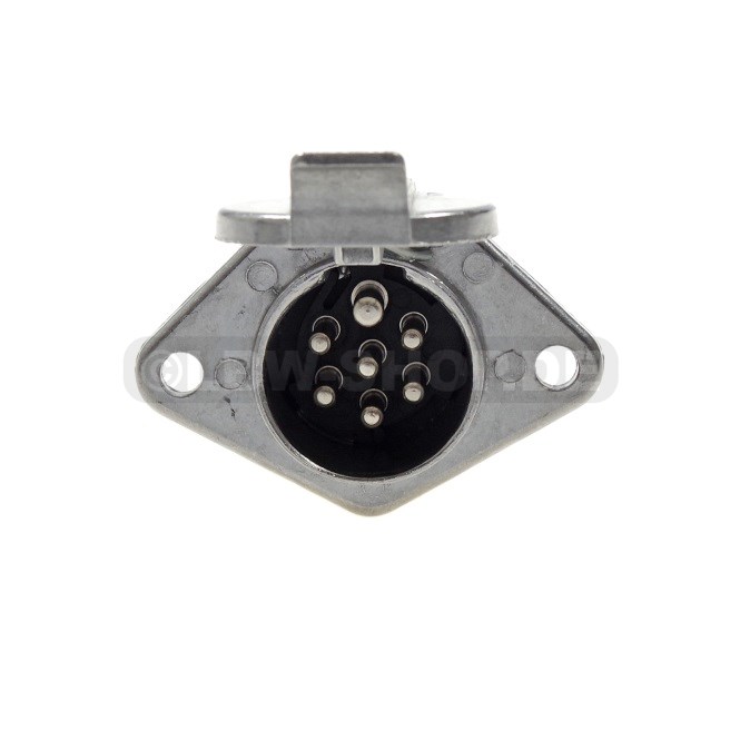 Socket 7-Pole Plastic ISO 1185 Type N (Plug) 