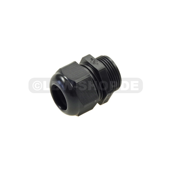 Cable Gland M25x1,5 RAL9005 Reduced Clamping Area 